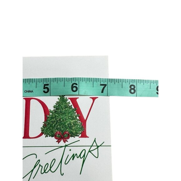 Holiday Greetings Christmas Holiday Card BURGOYNE, INC. Envelopes Set Of 17 VTG - Picture 5 of 9